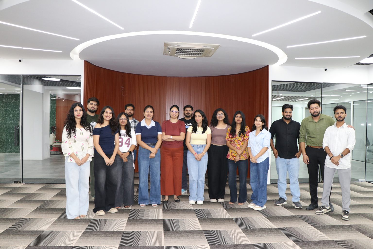 EGN India team at the Noida office