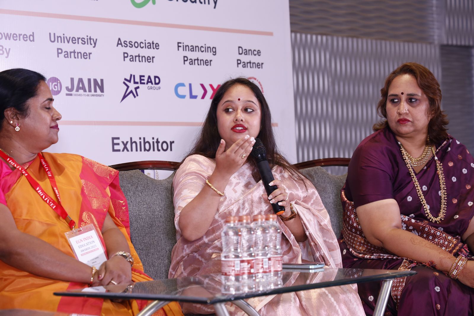 Panel discussion on stage at EGN Connect X